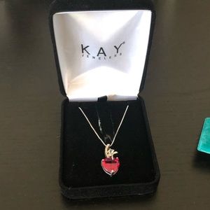Kay Jewelers Ruby Necklace